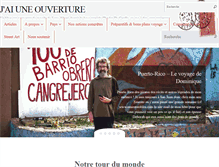 Tablet Screenshot of jaiuneouverture.com